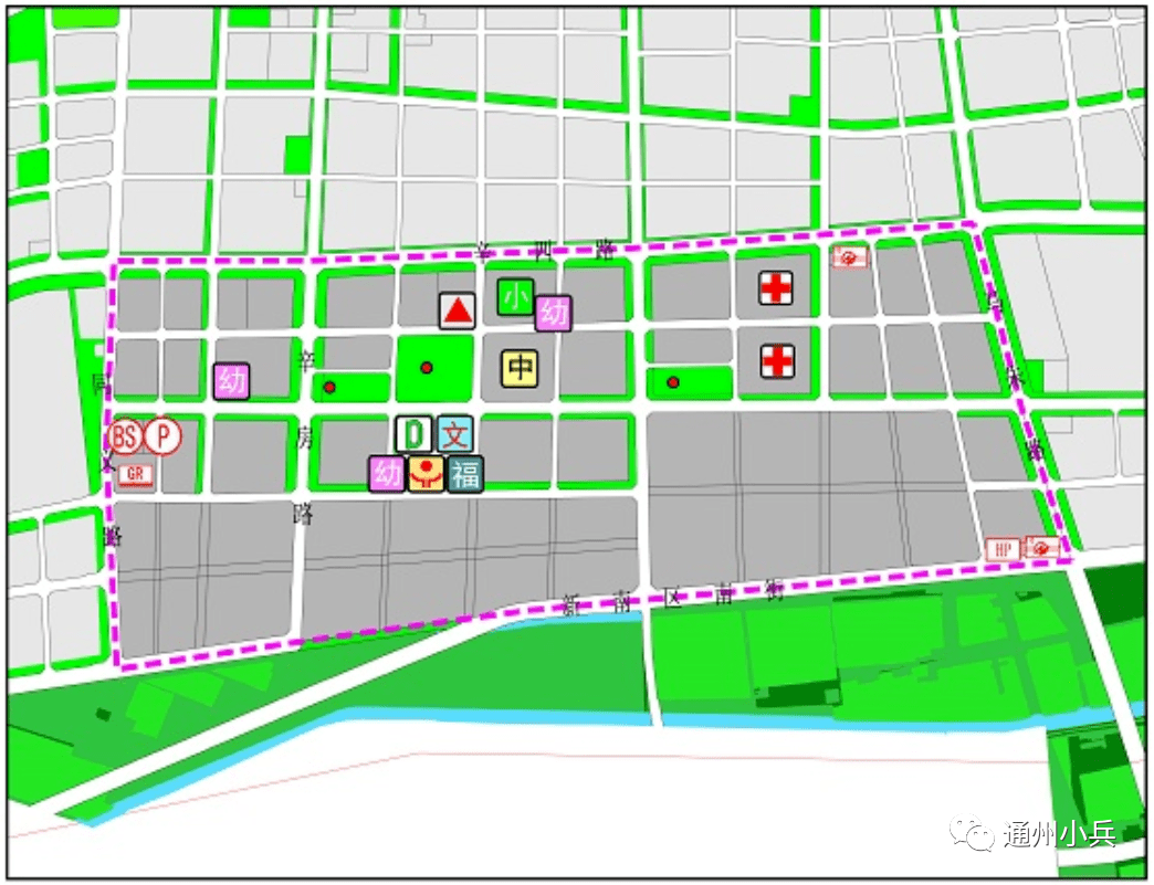 马驹桥这地块规划方案已出,将建学校,医疗中心等配套设施!