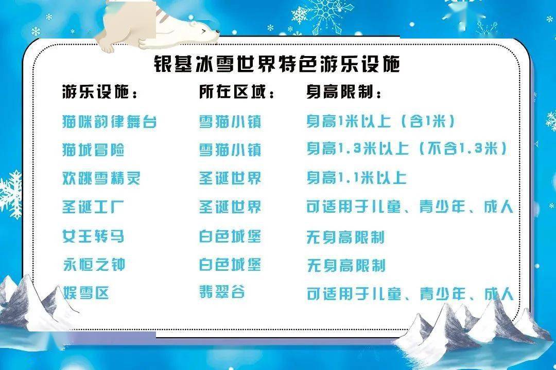 银基冰雪世界冬日狂欢开始了