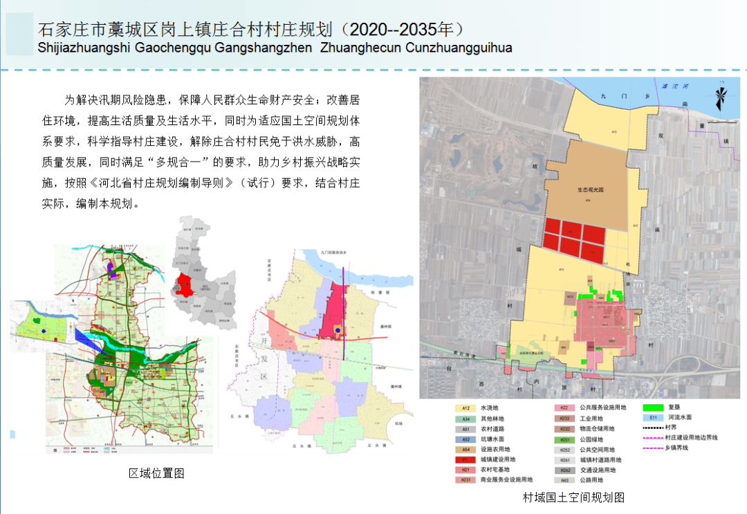 占地1300亩!石家庄一村庄未来规划曝光,含小学,遗址公园等!