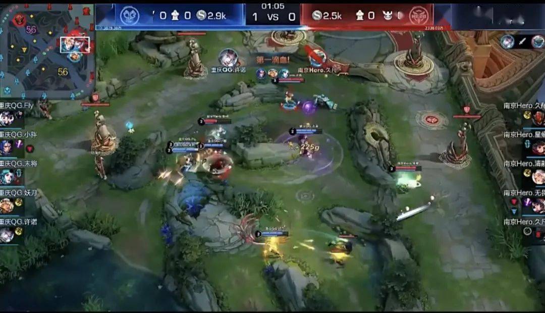 重庆|KPL | 鏖战七局！南京Hero久竞险胜重庆QGhappy晋级