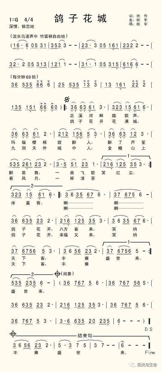 纳雍简谱_纳雍一中图片(3)