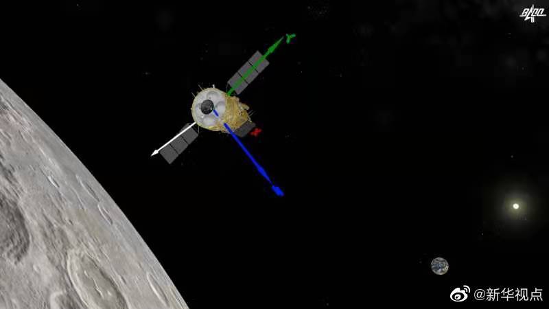 采样|嫦娥五号探测器组合体成功分离 将择机实施月面软着陆