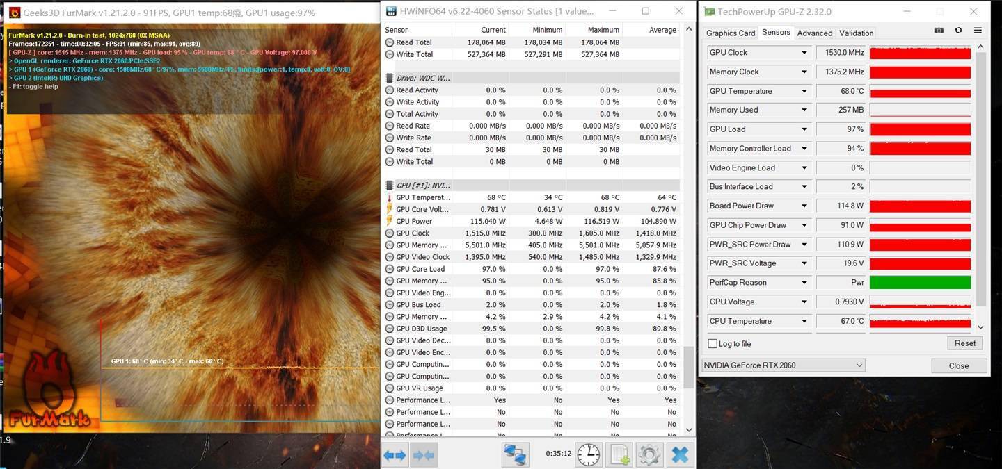 高性能|i7-10870H 和 RTX 2060 双拳出击，微星冲锋坦克 2 GL65 体验