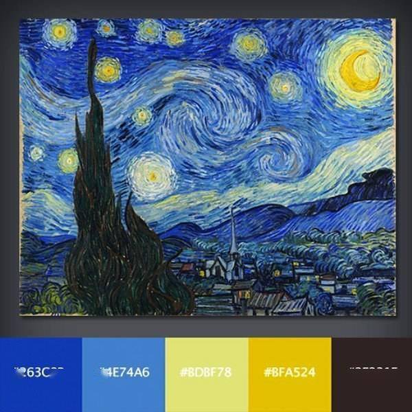 世界名画中的神仙级配色,值得收藏!-搜狐大视野-搜狐新闻