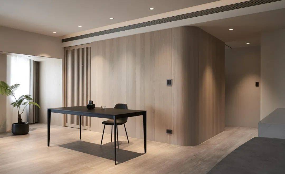 台湾叙研设计,现代简约风 原木,有时间沉淀的厚重,也有自然朴素的