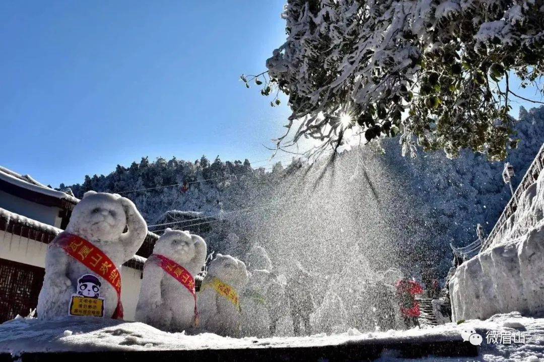 12月10日,到瓦屋山的雪地里泡温泉吃火锅听摇滚!