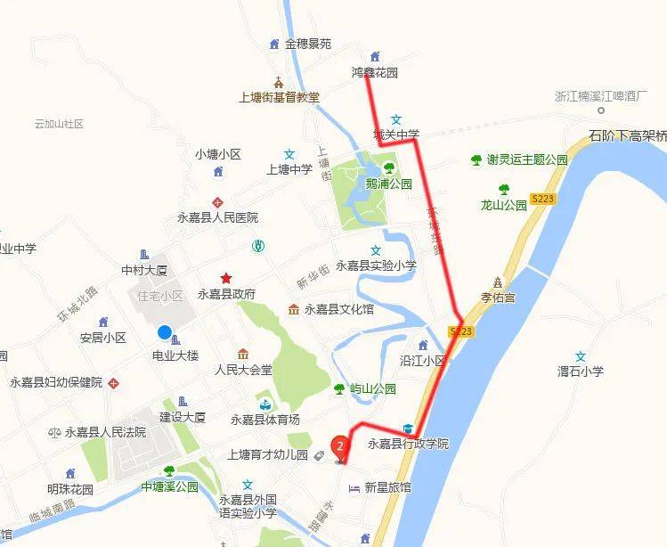 早上6:30-晚上7:00 线路走向:谢浦路(鸿鑫花园)-环城北路-环城东路