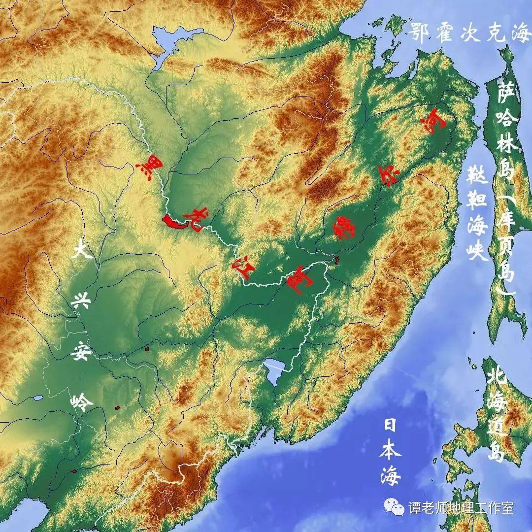 【备考干货】从世界地形图看十大最长河流都在哪里？说不定就是明年最新考点！_注入