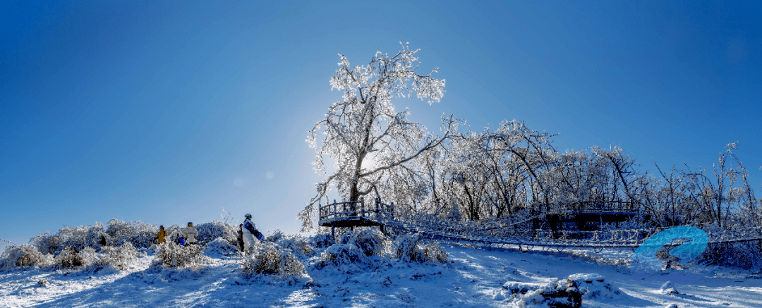 美炸了吉林市的雪景拿一张当壁纸去吧