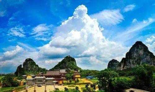 贵港丨千年古刹南山寺佛在山中坐等待有缘人