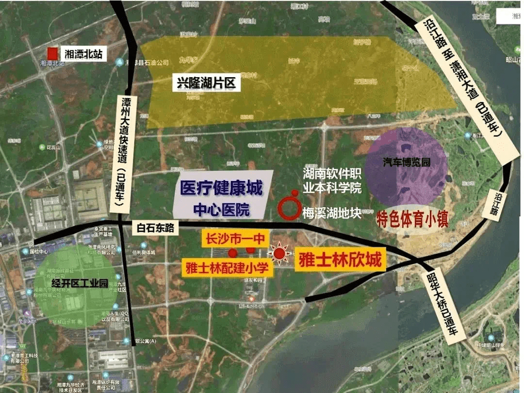 欣城利好 | 超50万方 长株潭融城体育中心建在这里!