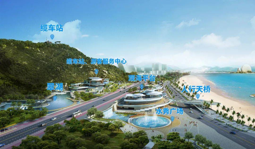 太美了!珠海这个城市阳台 ,预计明年全面完工!_香炉湾