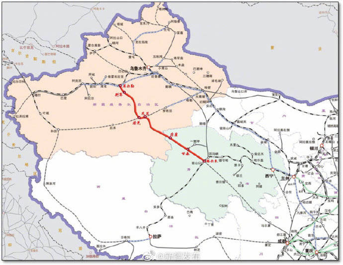 格库铁路全线贯通 未来新疆库尔勒可直达川渝_手机搜狐网