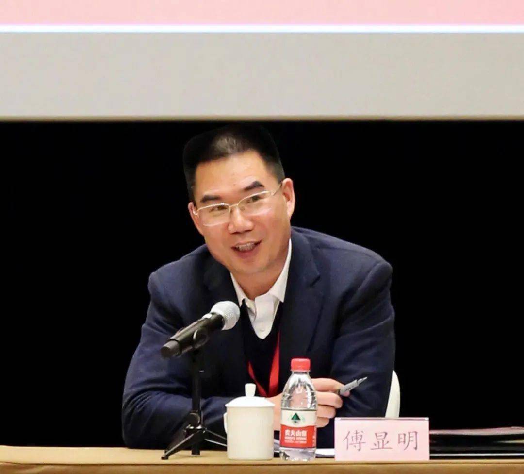 管委会主任,中共东阳市委书记傅显明致辞
