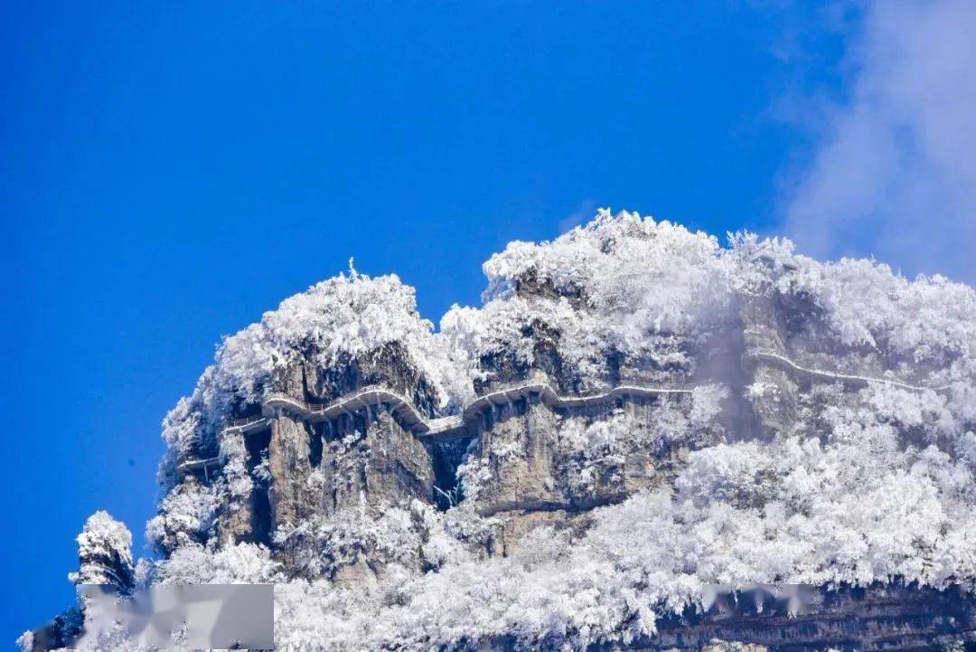 汉中将迎来两次降温,雨雪过程_雪景