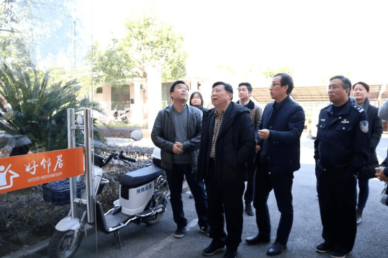 【大调研】区委政法委副书记朱玉标一行到石湖荡镇开展考核调研