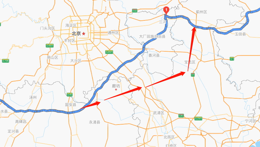 环首都高速全线绕出,北三县或"正式入京"!