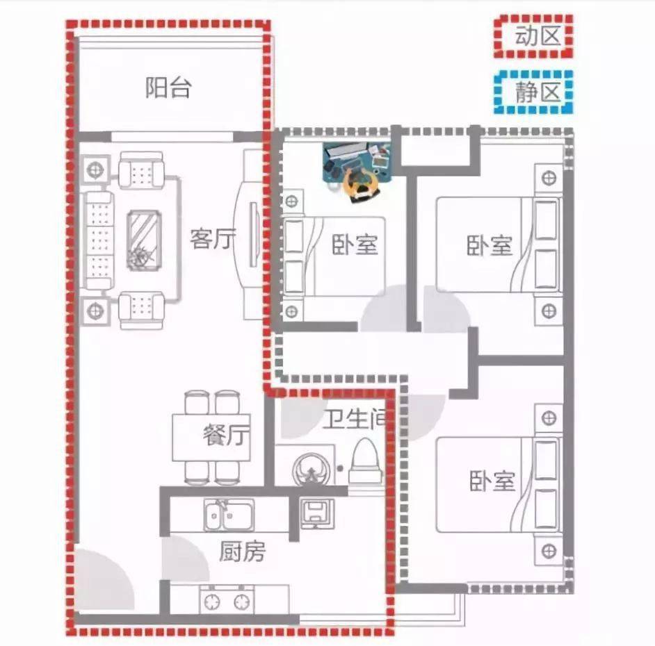 看懂户型图  户型标识