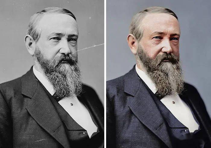 本杰明·哈里森(benjamin harrison),第23任总统,1889-1893年