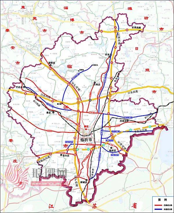 临沂又一条高速公路通车目前临沂市已拥有六条高速公路