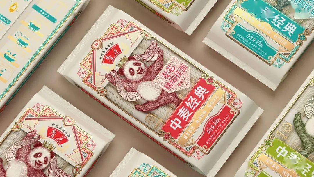 潘虎x鲁花挂面|用充满烟火气息的包装,感受国产味道!
