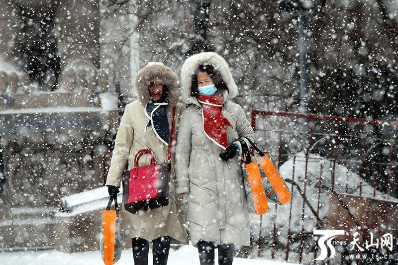 乌鲁木齐"冬至"的鹅毛大雪:"我是虚胖,不是大量"
