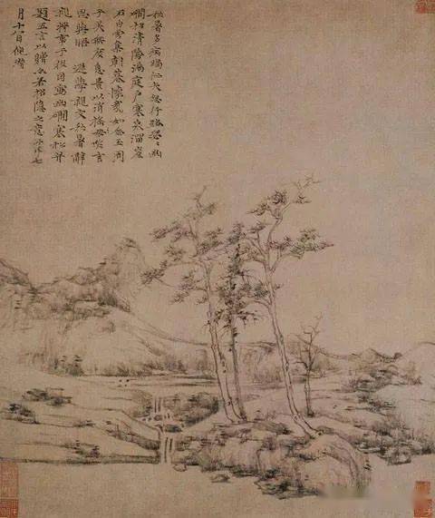 【诗画阅微】元代山水画经典佳赏_赵孟頫