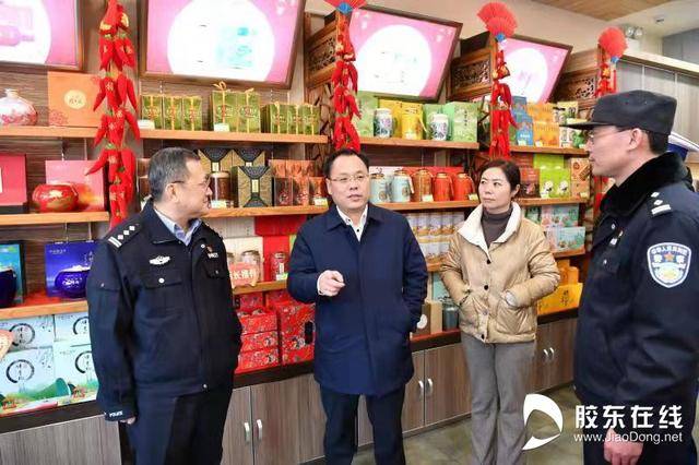 莱山区委副书记区长孙玉荣督导安全生产工作