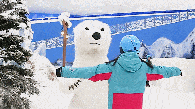 2021年的第一场雪!来湘江欢乐城玩个痛快