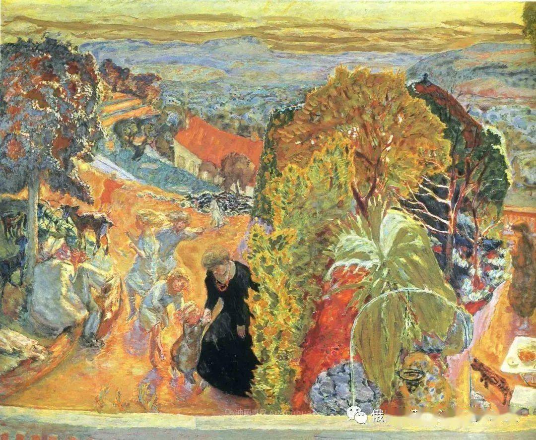 以色彩而闻名~法国著名画家皮埃尔·博纳尔油画作品欣赏