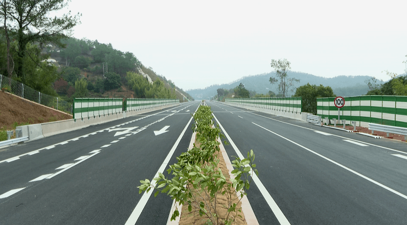 大潮高速12月28日11:58正式通车!线路图请收好._隧道