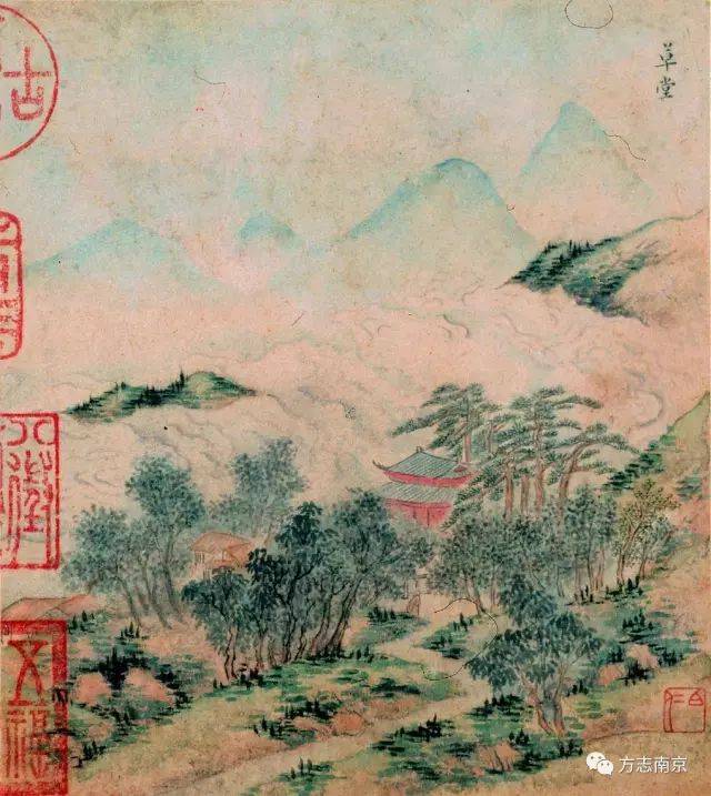 金陵十八景图 | 明代画家笔下,浓缩了这座城的山川风光