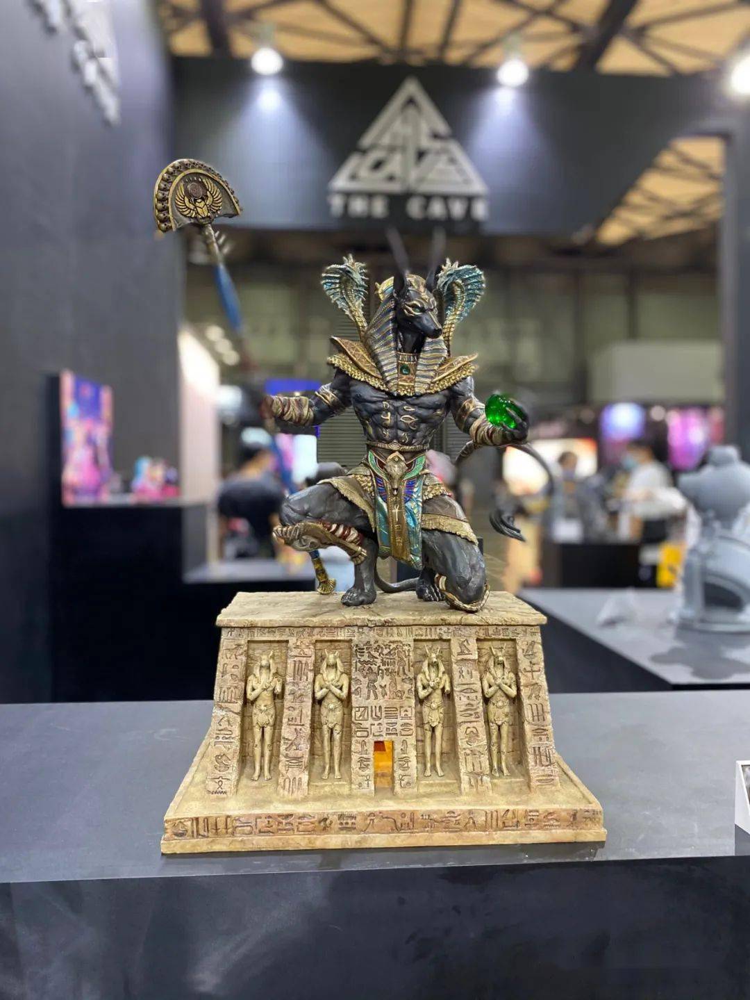精灵社新品雕像-古埃及守护神【阿努比斯】预售