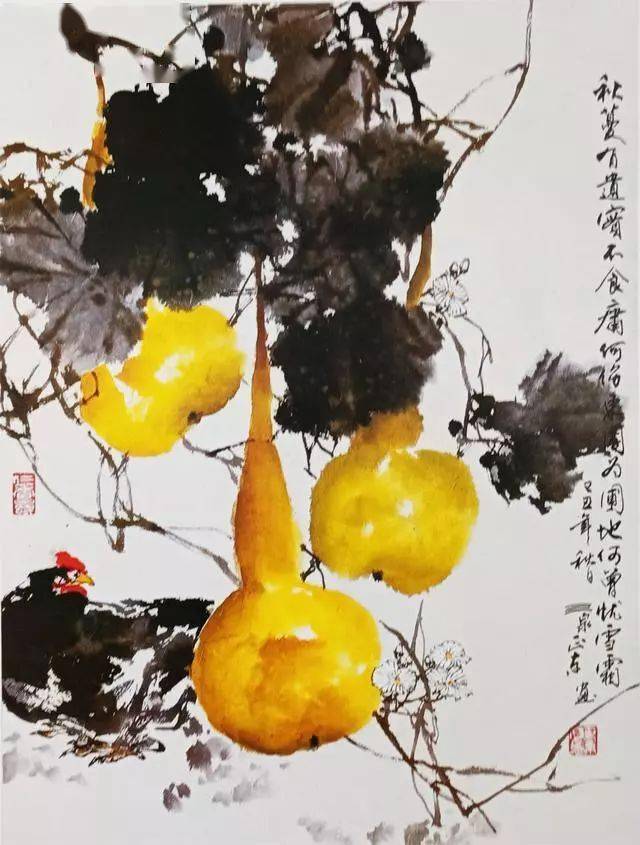 国画教程葫芦的画法步骤