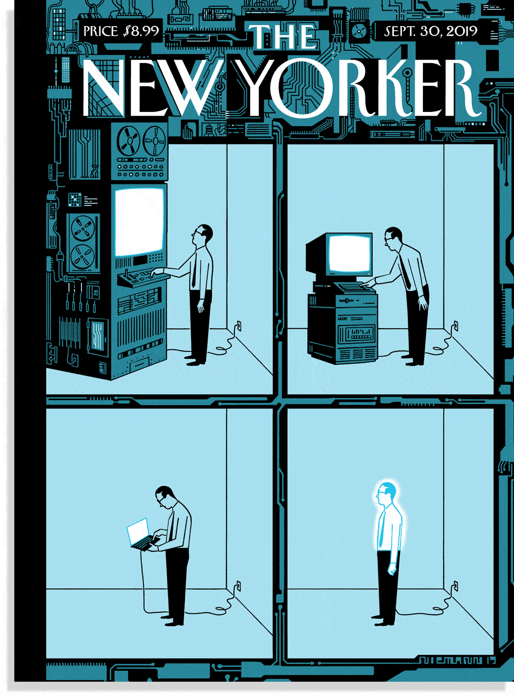 niemann 当今最红的插画家之一 也是《the new yorker 纽约客》的御用