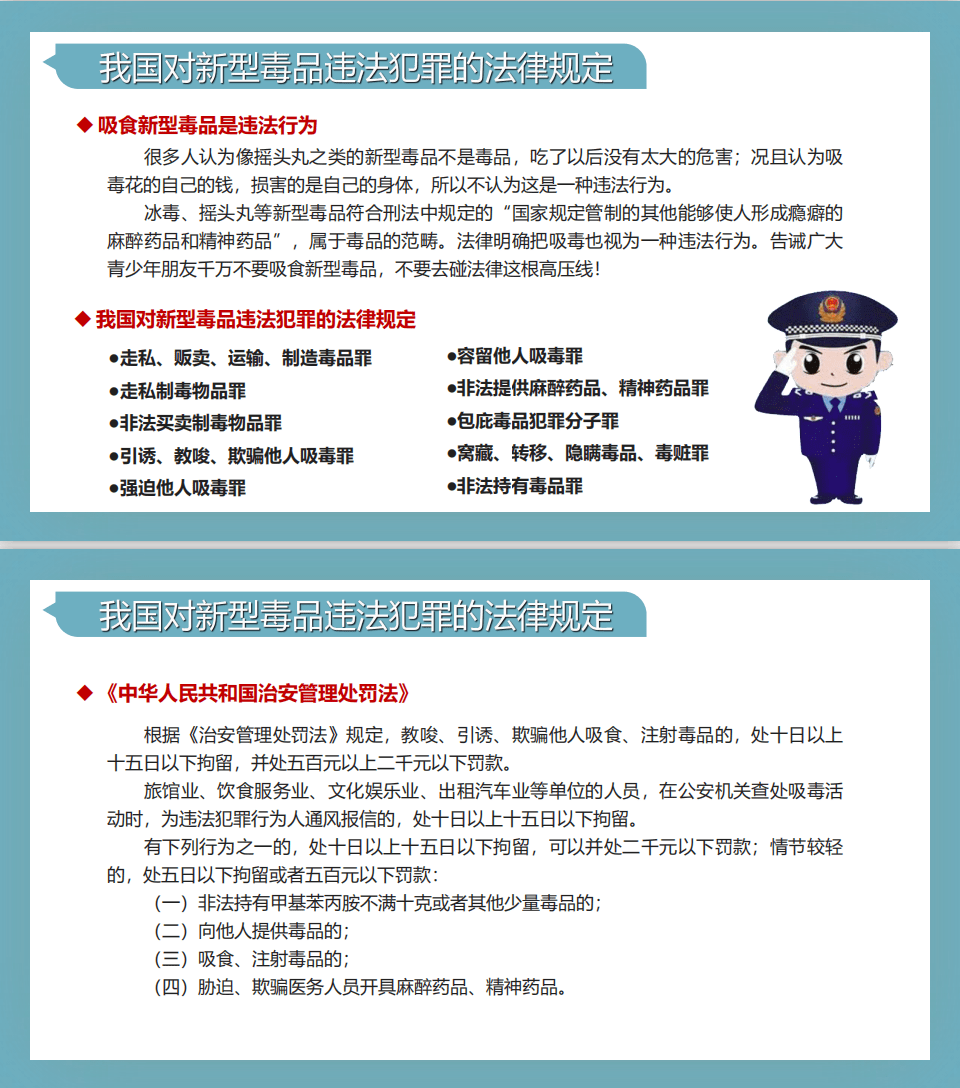 所谓新型毒品是相对鸦片,海洛因等传统毒品而言,主要指人工化学合成