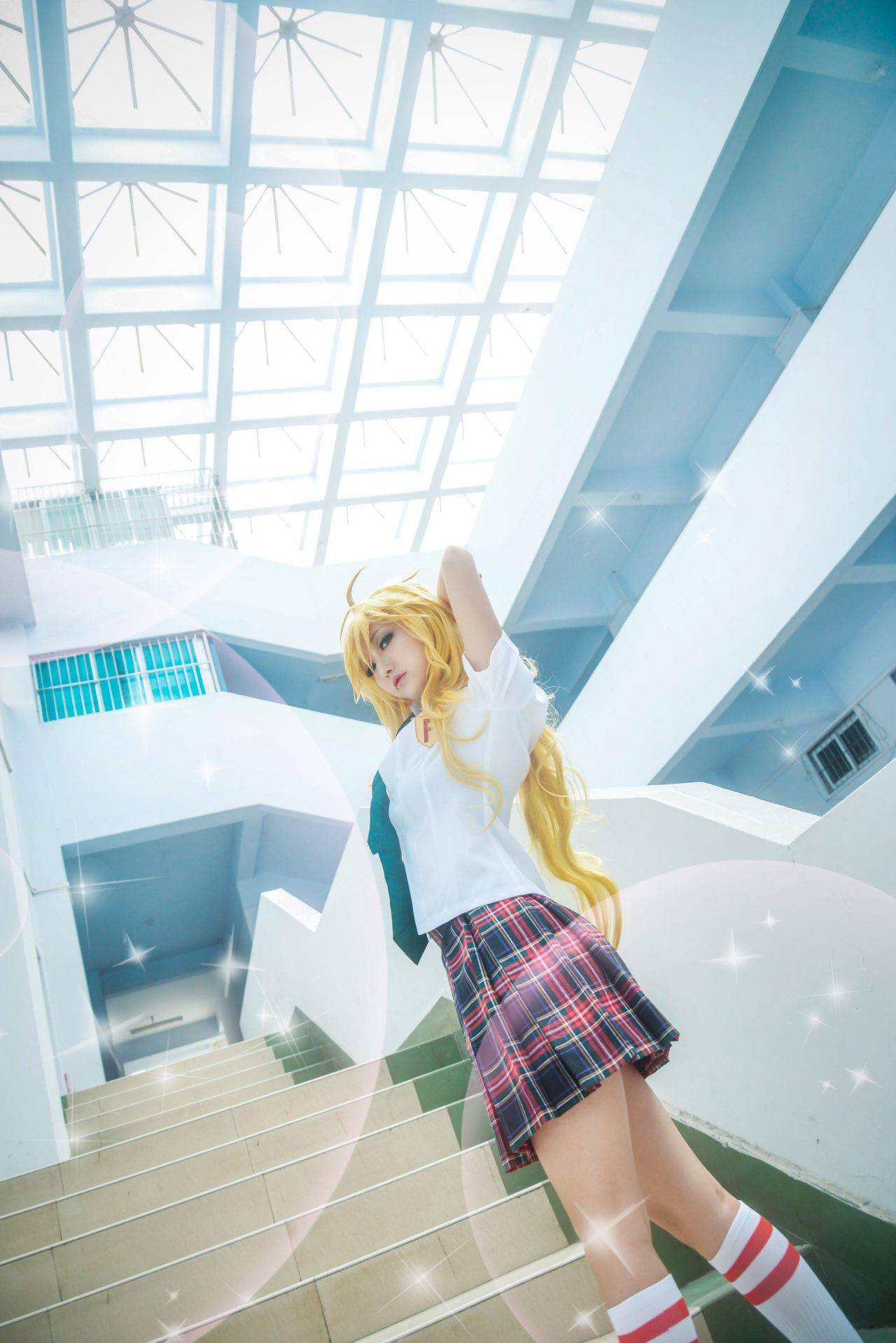 吊带袜天使 Panty&Stocking cosplay_奈娜