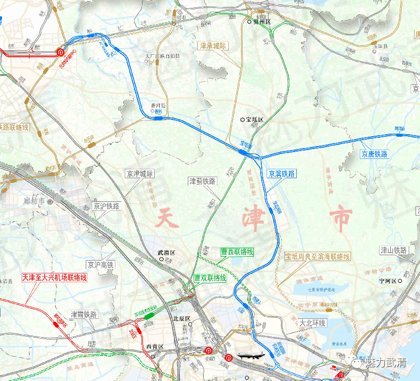 环北京城际,石雄城际,廊涿城际……京津冀城际铁路筹备启动项目一览