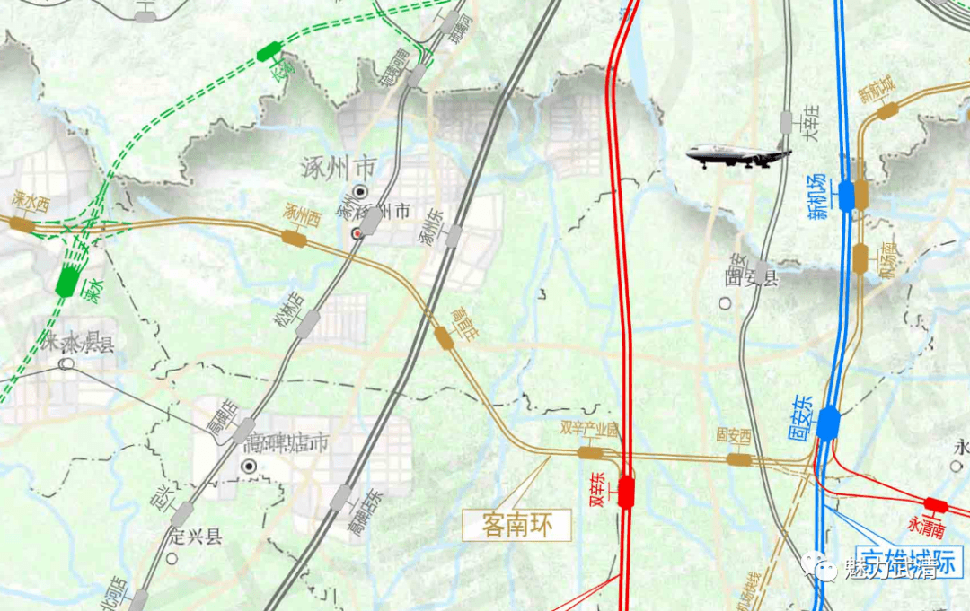 环北京城际,石雄城际,廊涿城际……京津冀城际铁路筹备启动项目一览