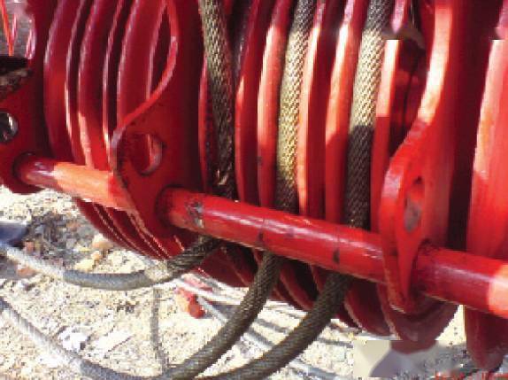 修机丨预防起重机钢丝绳损坏的有效防措
