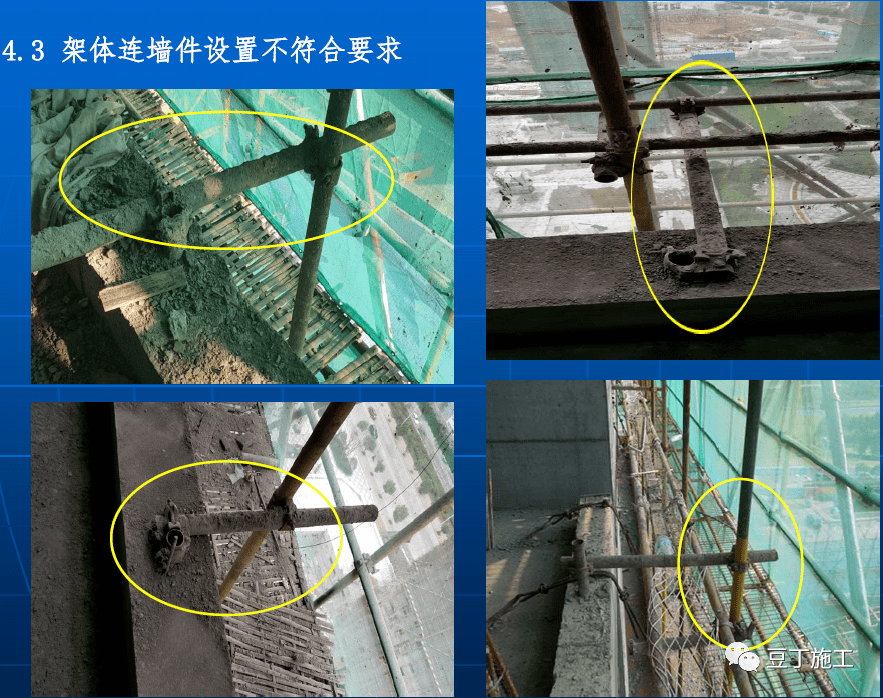 结合规范详细解读扣件式钢管脚手架施工常见安全隐患实用