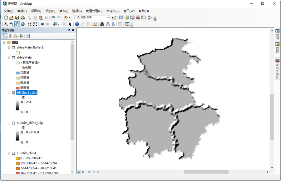 科普| 如何利用arcgis让地图更有立体感