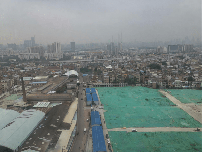 (海珠区沥滘村改造现状)