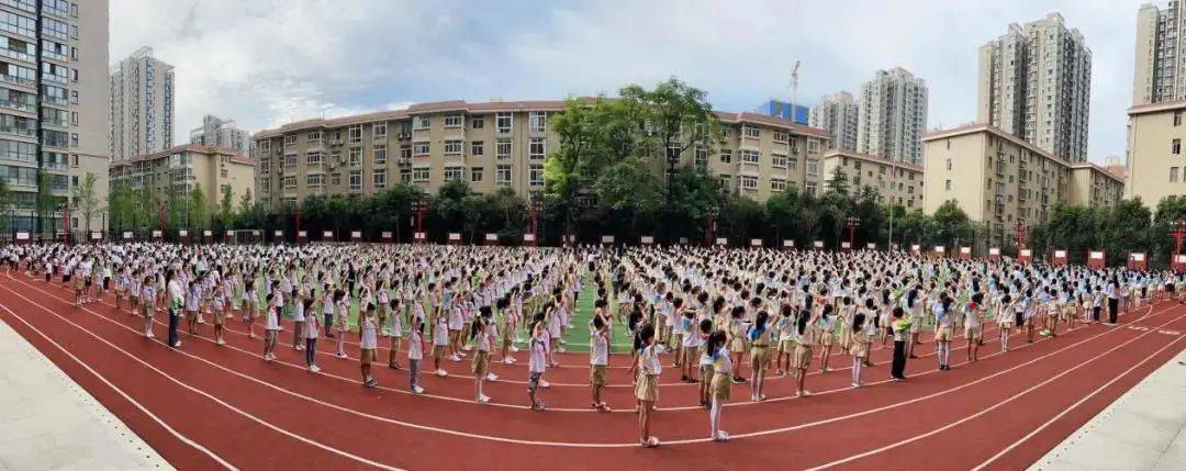 未央名校西安市未央区百花小学专注培养惟德致美的百花少年