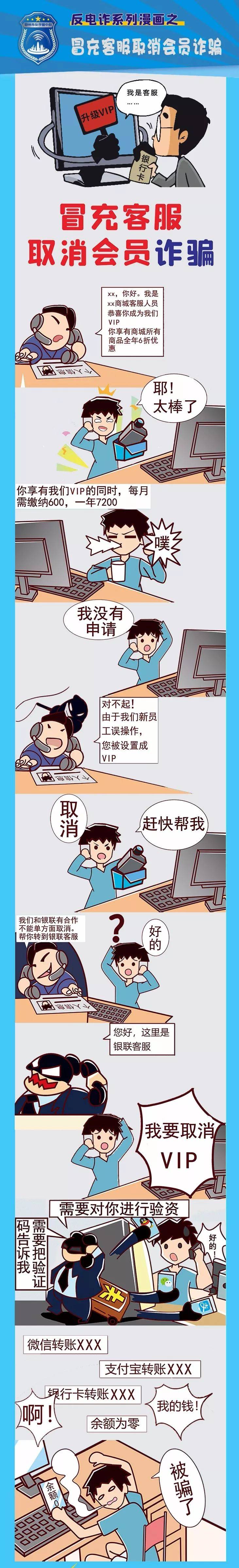 反诈课堂丨反电诈系列漫画一定要看看哟