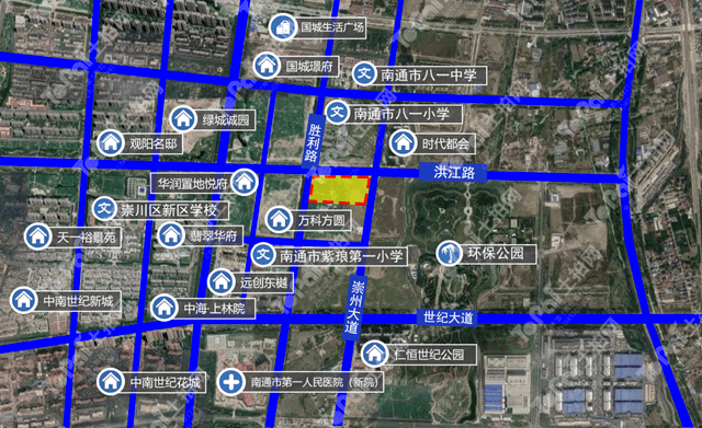 土拍前夜 · 南通|中创区84亩涉宅用地明日开拍!