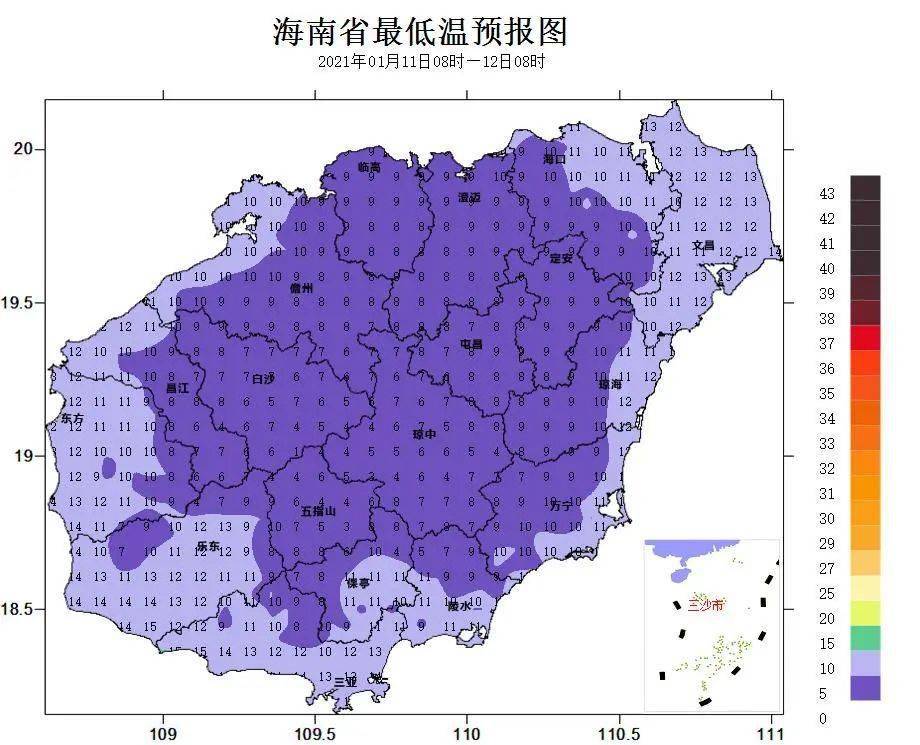 海口,澄迈,定安,临高,昌江,东方,琼海,屯昌,乐东9个市县的部分乡镇