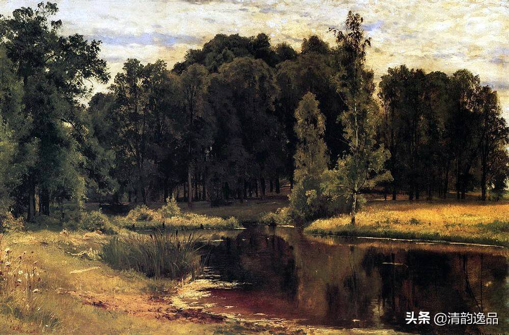 俄罗斯油画大师伊凡伊凡诺维奇希施金风景油画作品选集