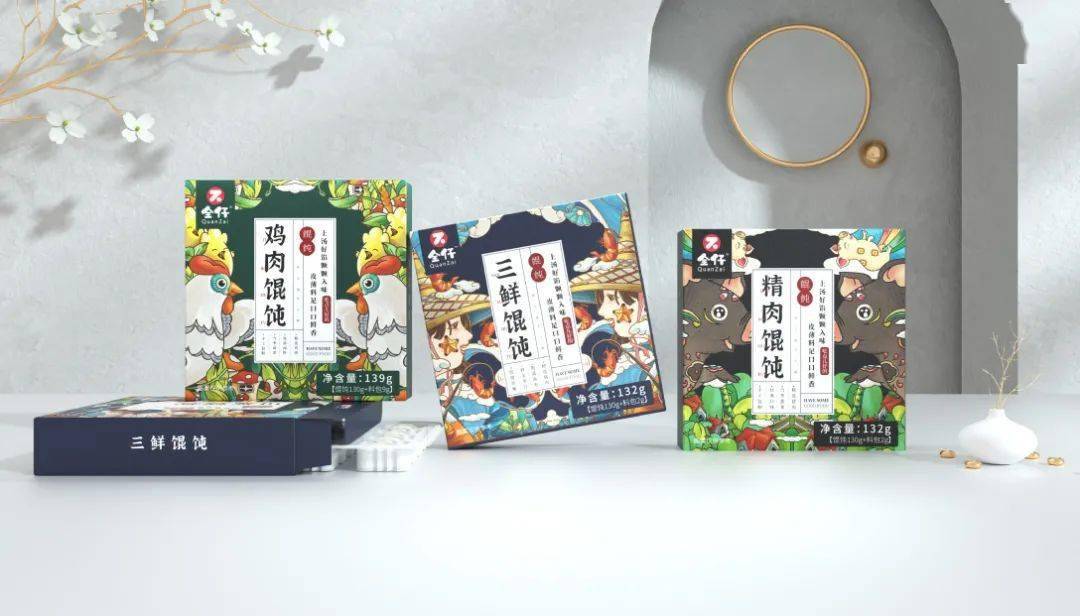 这些速冻食品的包装设计,是来"贩卖"可爱的吗!