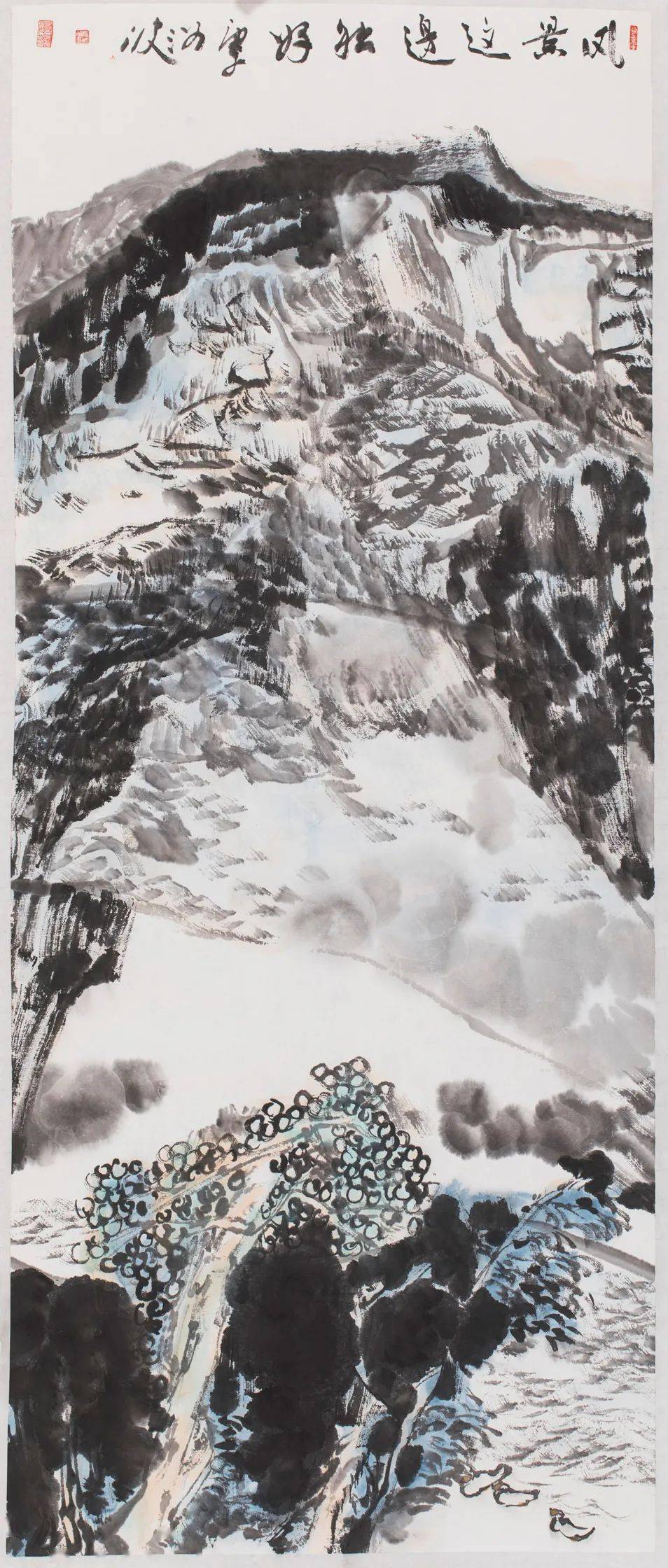 开封美术馆邀请55位山水画家引江山"入"画,以笔下山水渲染出"仁者乐山